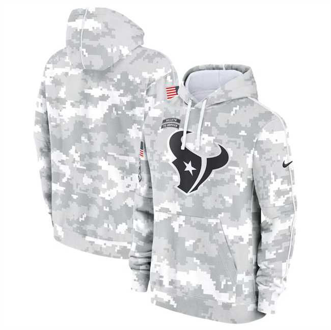 Men's Houston Texans 2024 Arctic Camo Salute To Service Club Fleece Pullover Hoodie,We sell and wholesale Men's Houston Texans 2024 Arctic Camo Salute To Service Club Fleece Pullover Hoodie on line form chian!
